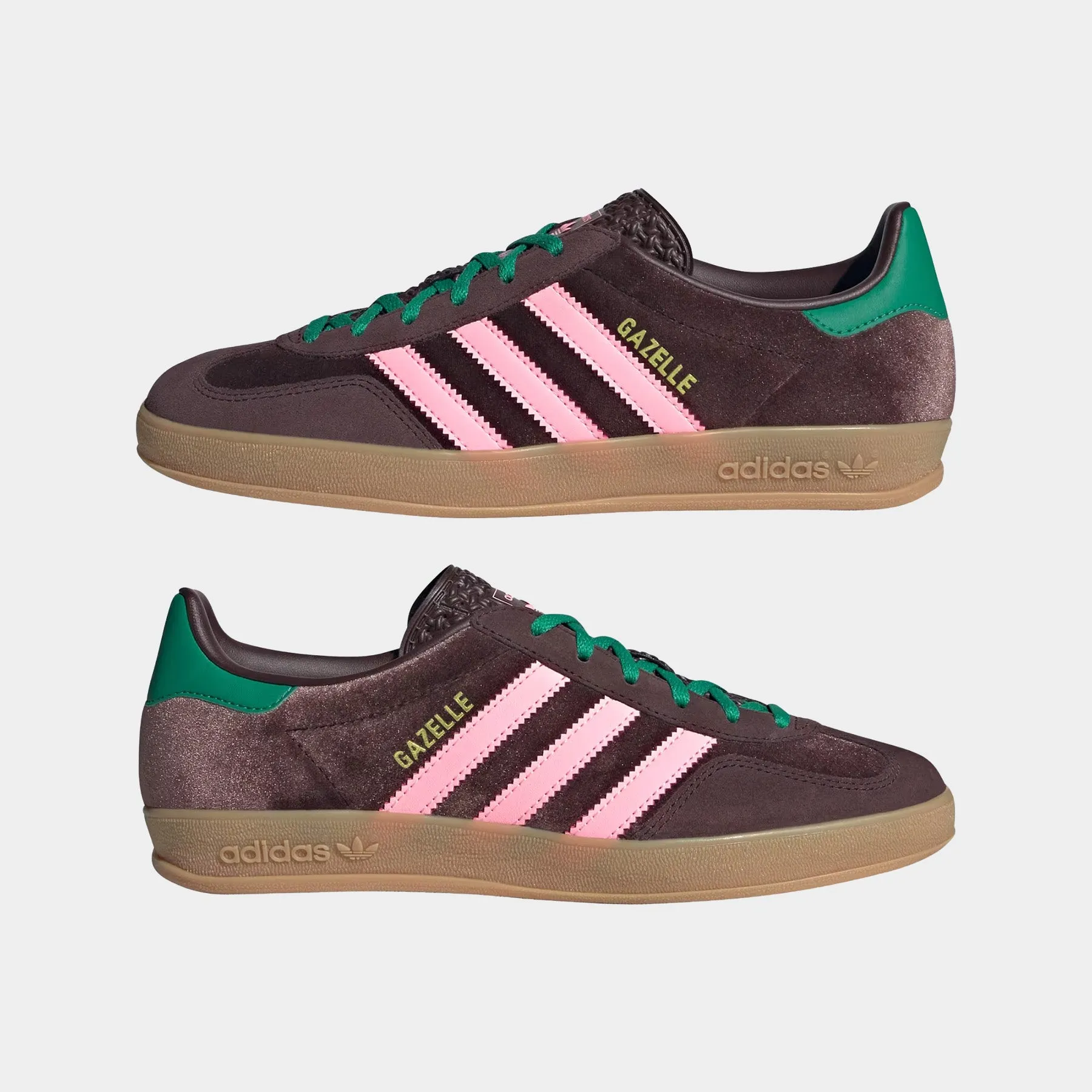 Adidas Women's Gazelle Indoor : Dark Brown