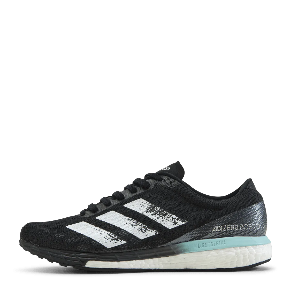 Adizero Boston 9 Shoes Core Black / Cloud White / Clear Aqua