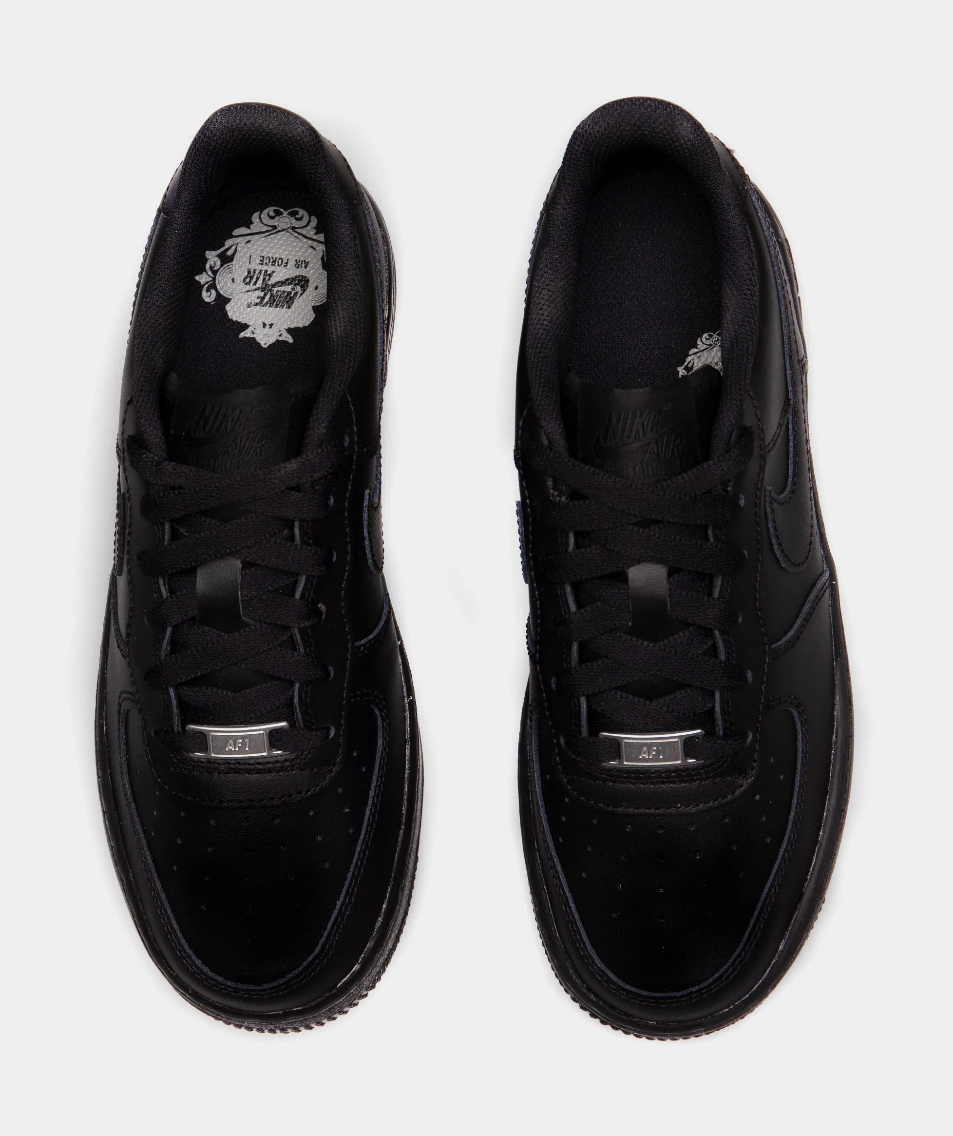 Air Force 1 Low Grade School Lifestyle Shoe (Black/Black)