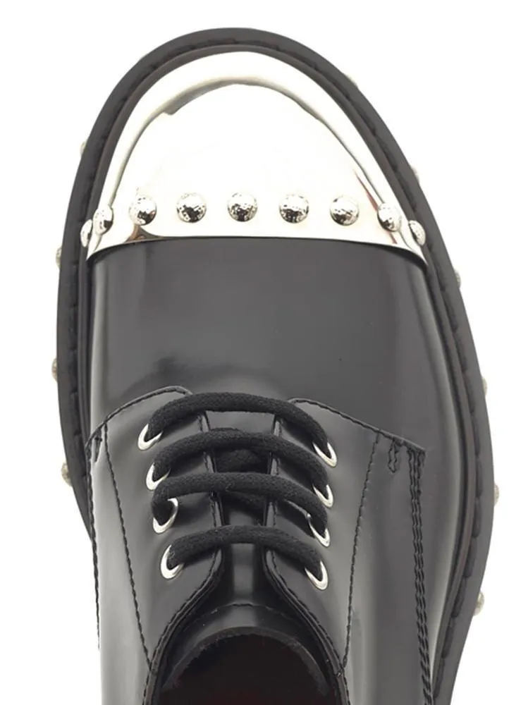 Alexander McQueen Metallic Edge Brogues