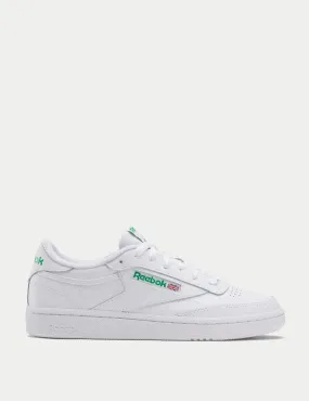 Club C 85 Shoes - Cloud White/Glen Green