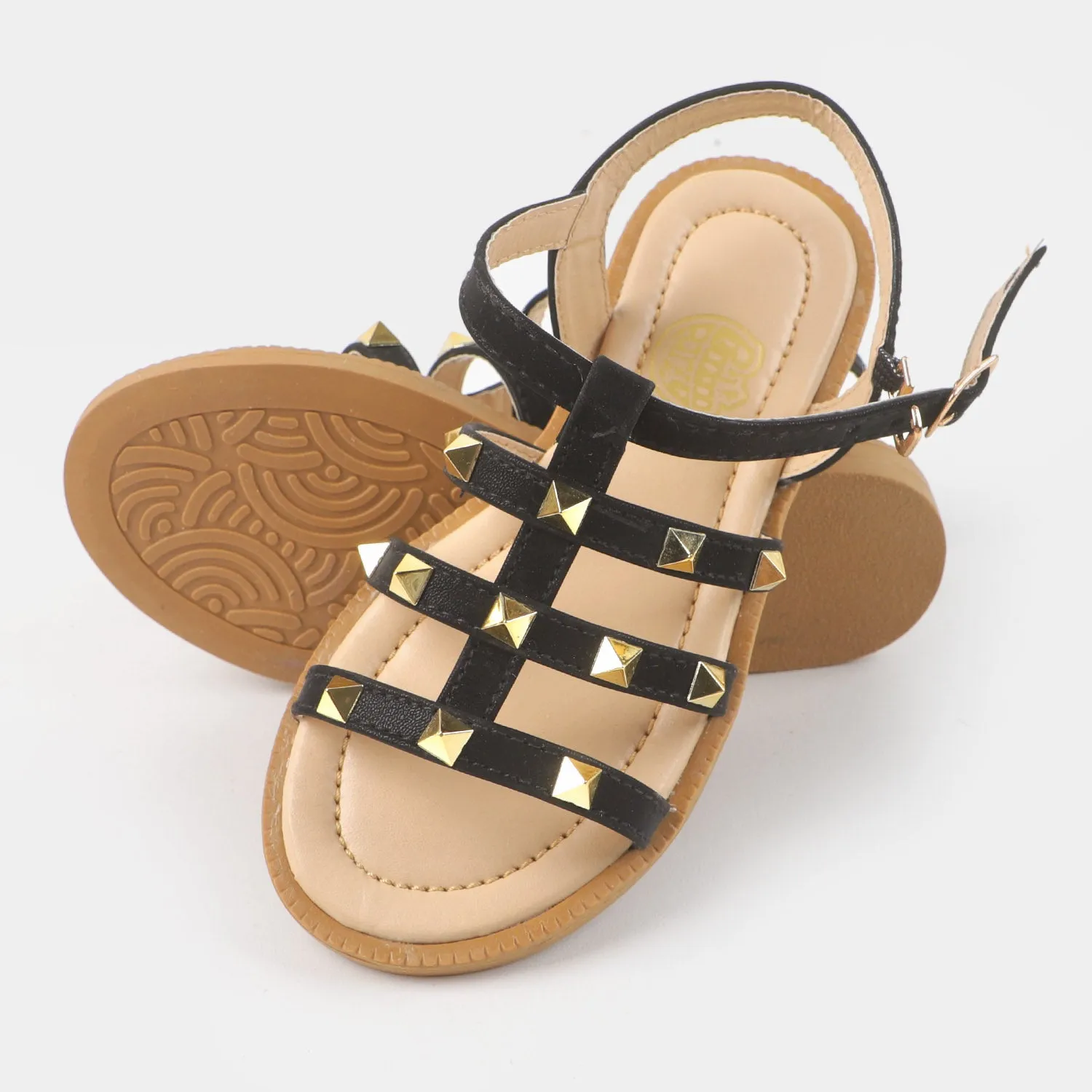 Girls Sandal SD-2 - BLACK