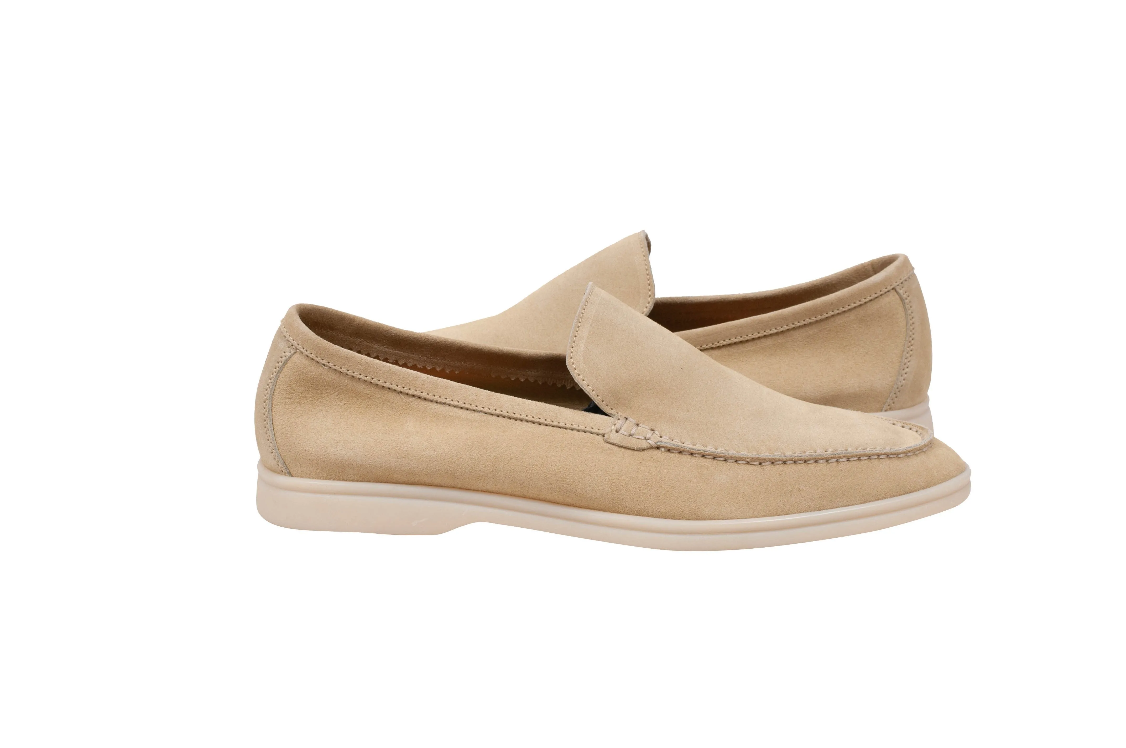 Golden Glow Light Tan Summer Walk Slip Ons