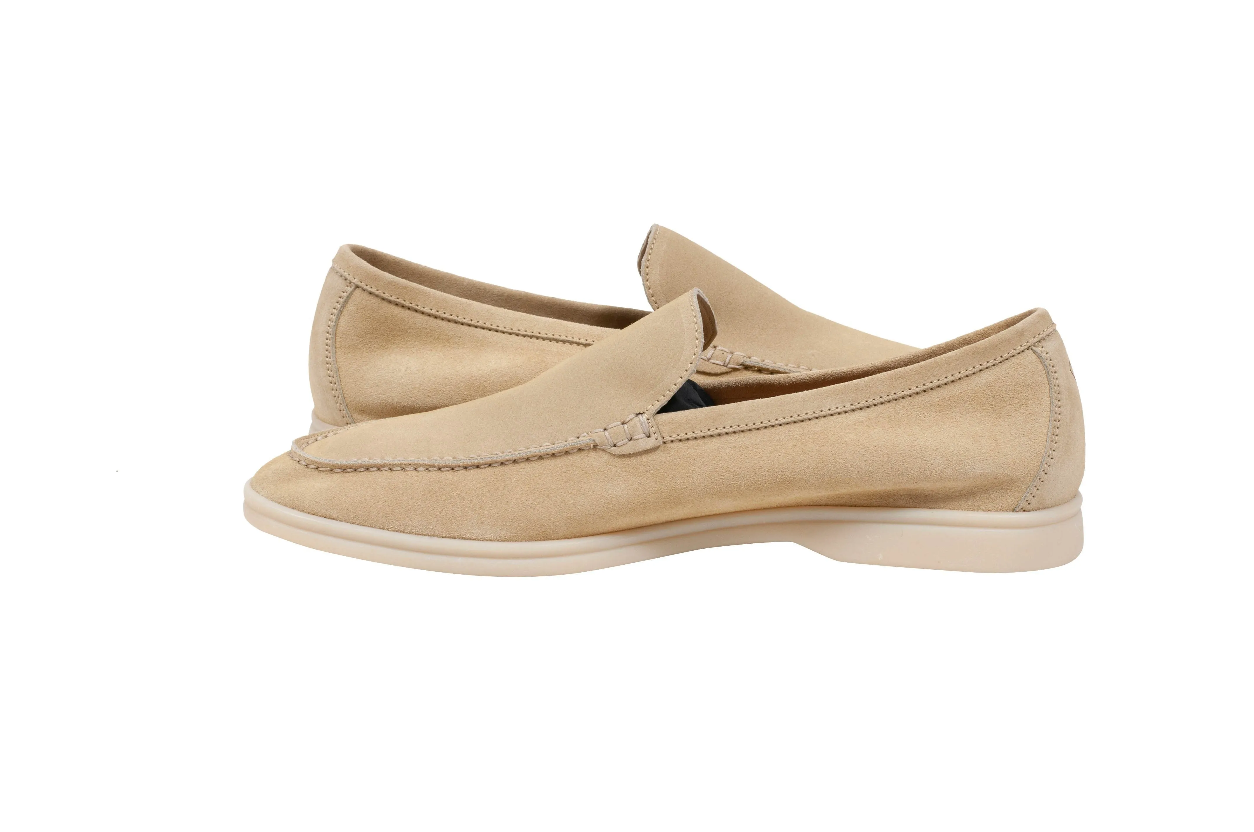 Golden Glow Light Tan Summer Walk Slip Ons