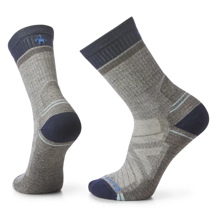 Hike Light Cushion Winding Trail Crew Sock - Taupe/Natural Marl