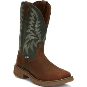 Justin Men's Rush Pecan Brown Western Boots SE7401