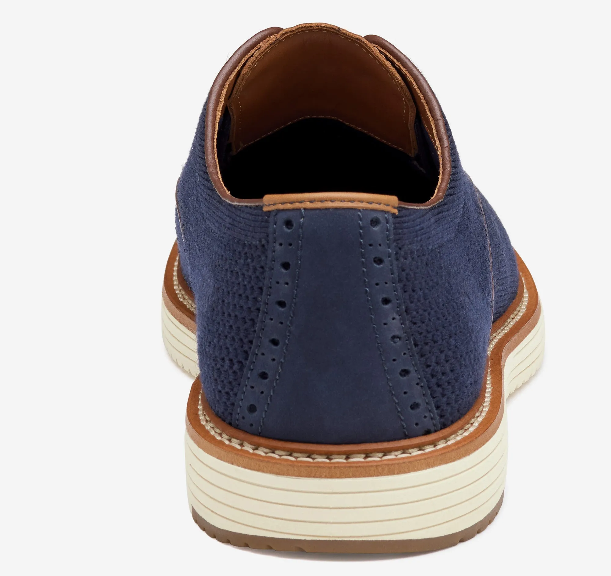 Men's Johnston & Murphy | Upton Knit Wingtip | Navy Knit