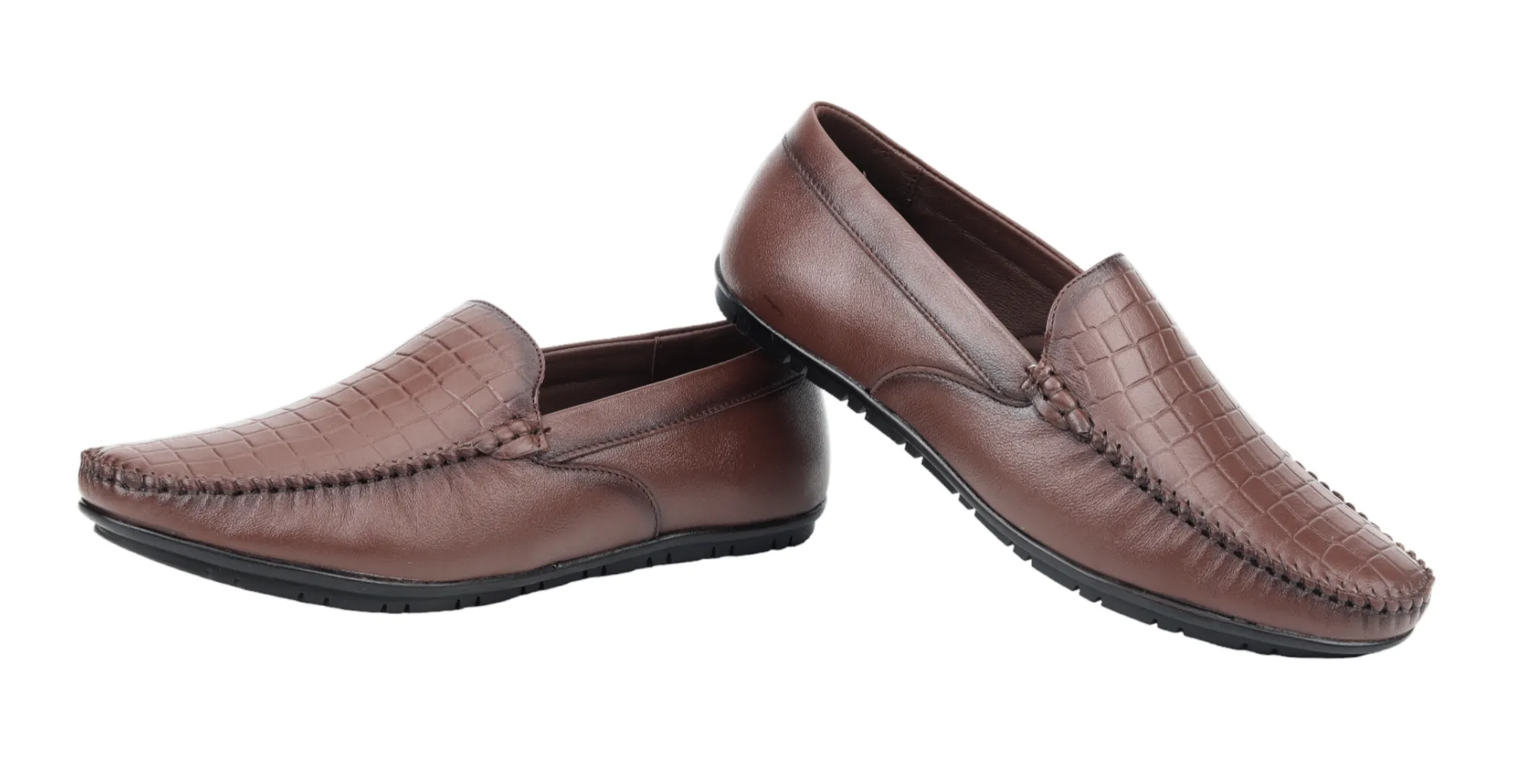 Mens leather loafer shoe 510123