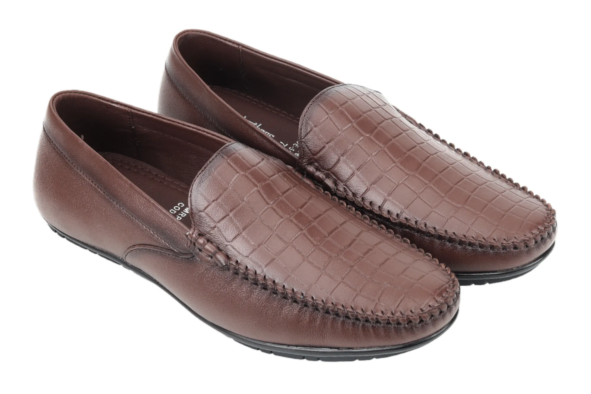 Mens leather loafer shoe 510123