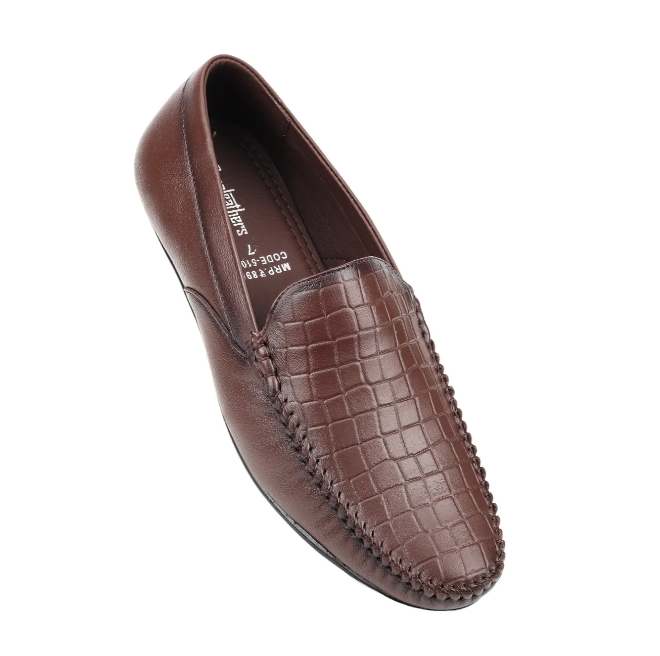 Mens leather loafer shoe 510123