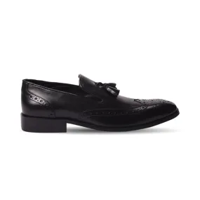 Men's leather slip-on formal loafers