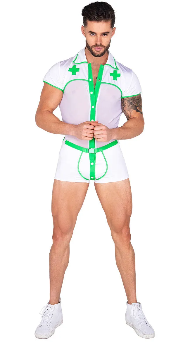 Men's Weed Doctor Costume