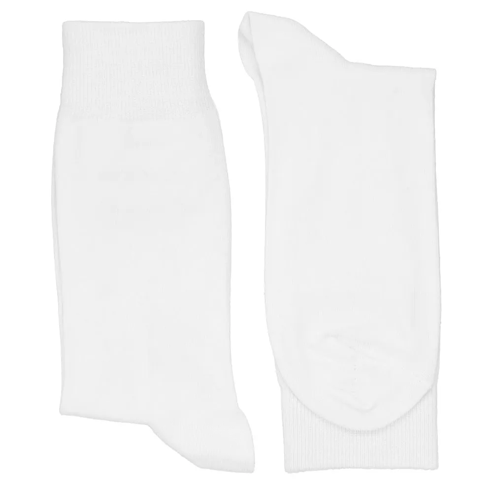 Men's White Socks