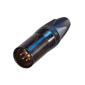 Neutrik NC5MXX-B 5 Pin Male XLR Connector (Black)