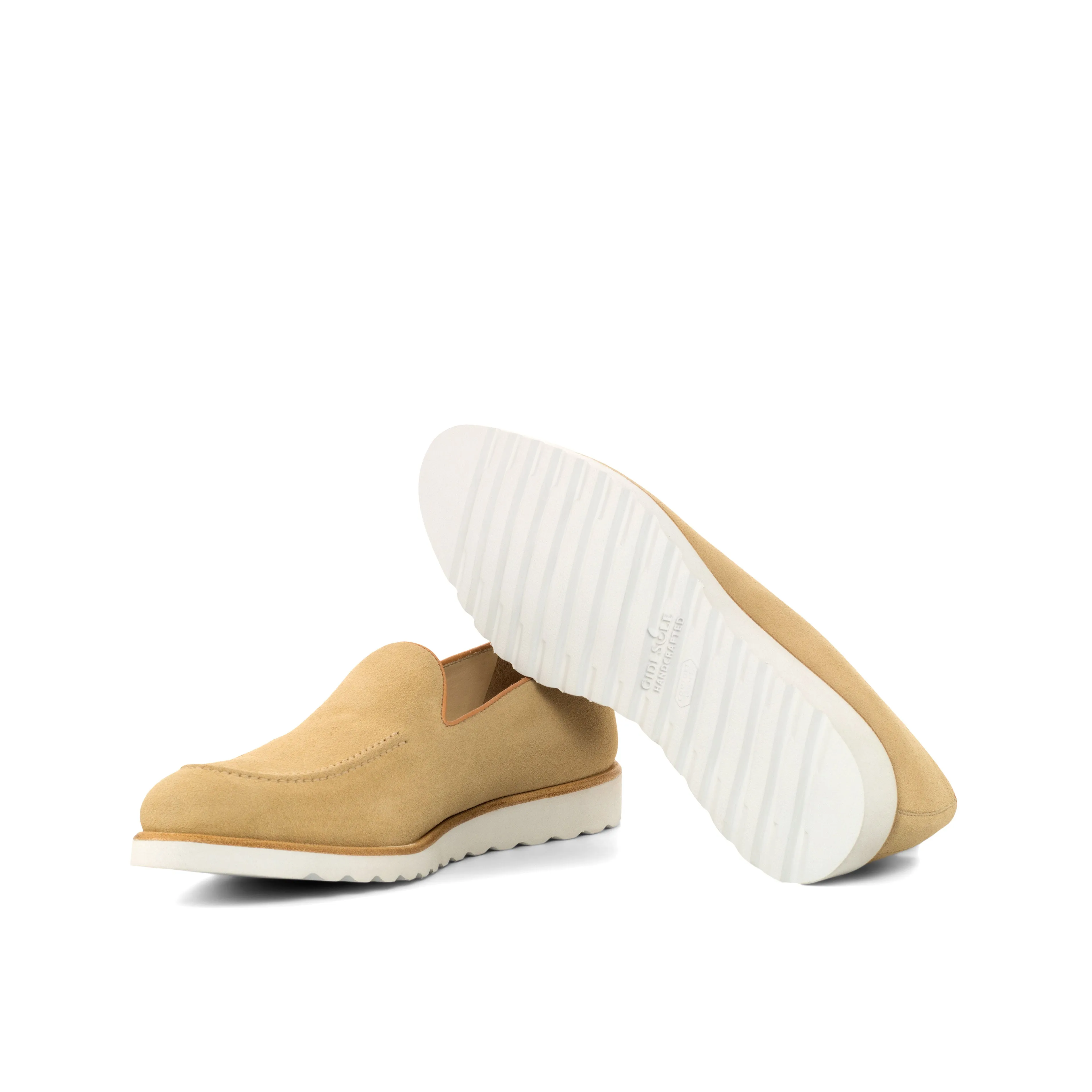 OG Loafer - Lux Suede Sand-Painted Calf