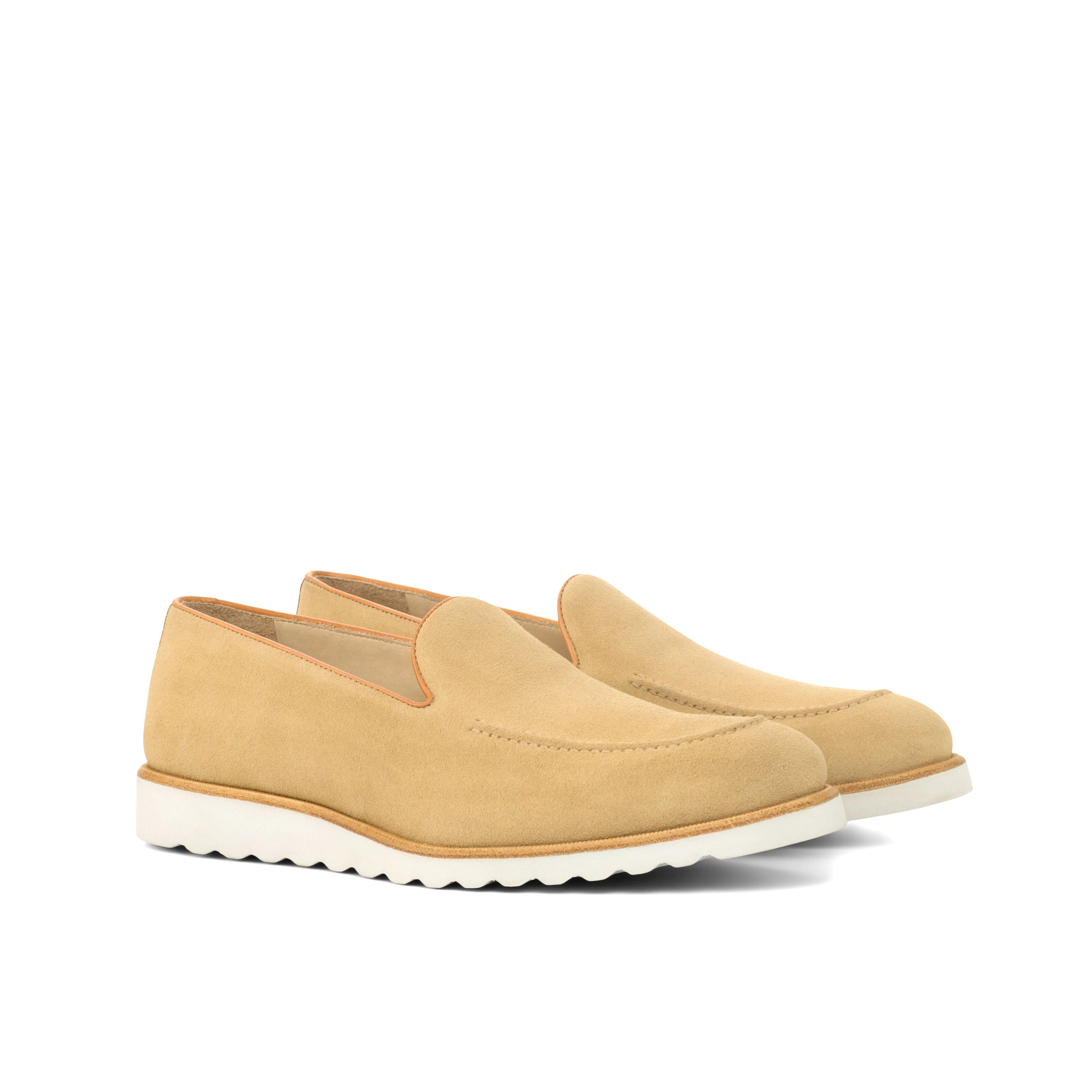 OG Loafer - Lux Suede Sand-Painted Calf