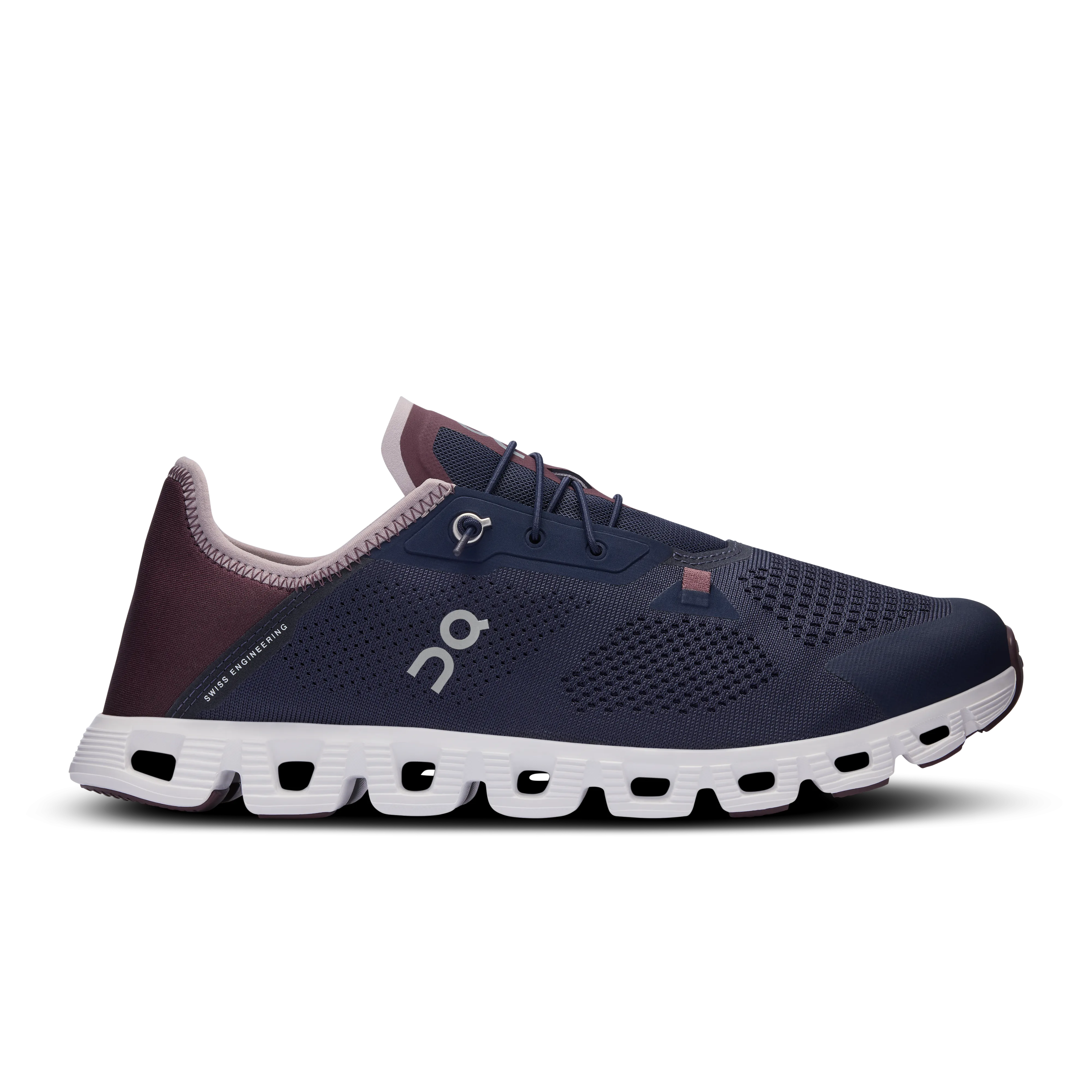 On Running Men's Cloud 5 Coast Shoes - Midnight / Mulberry