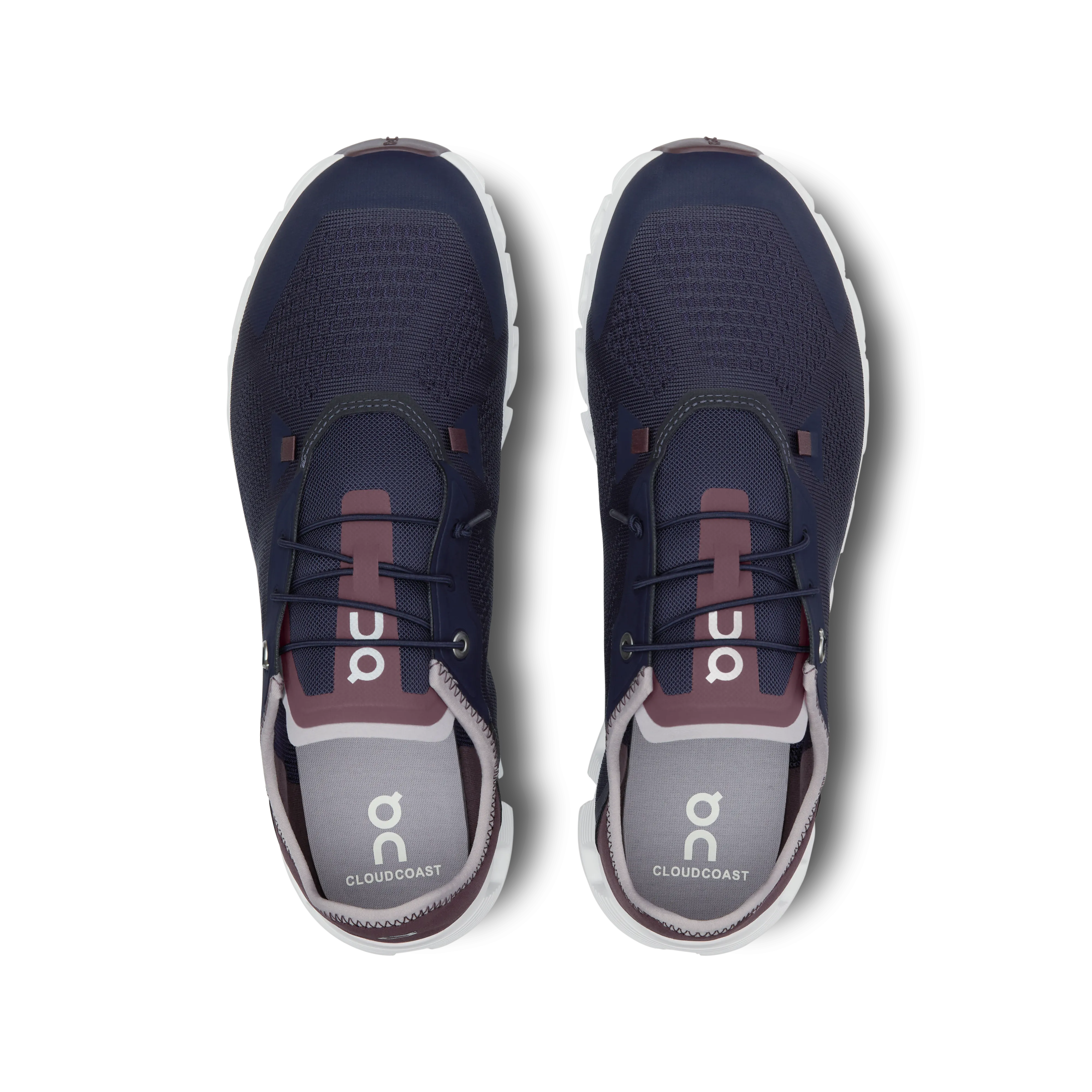 On Running Men's Cloud 5 Coast Shoes - Midnight / Mulberry