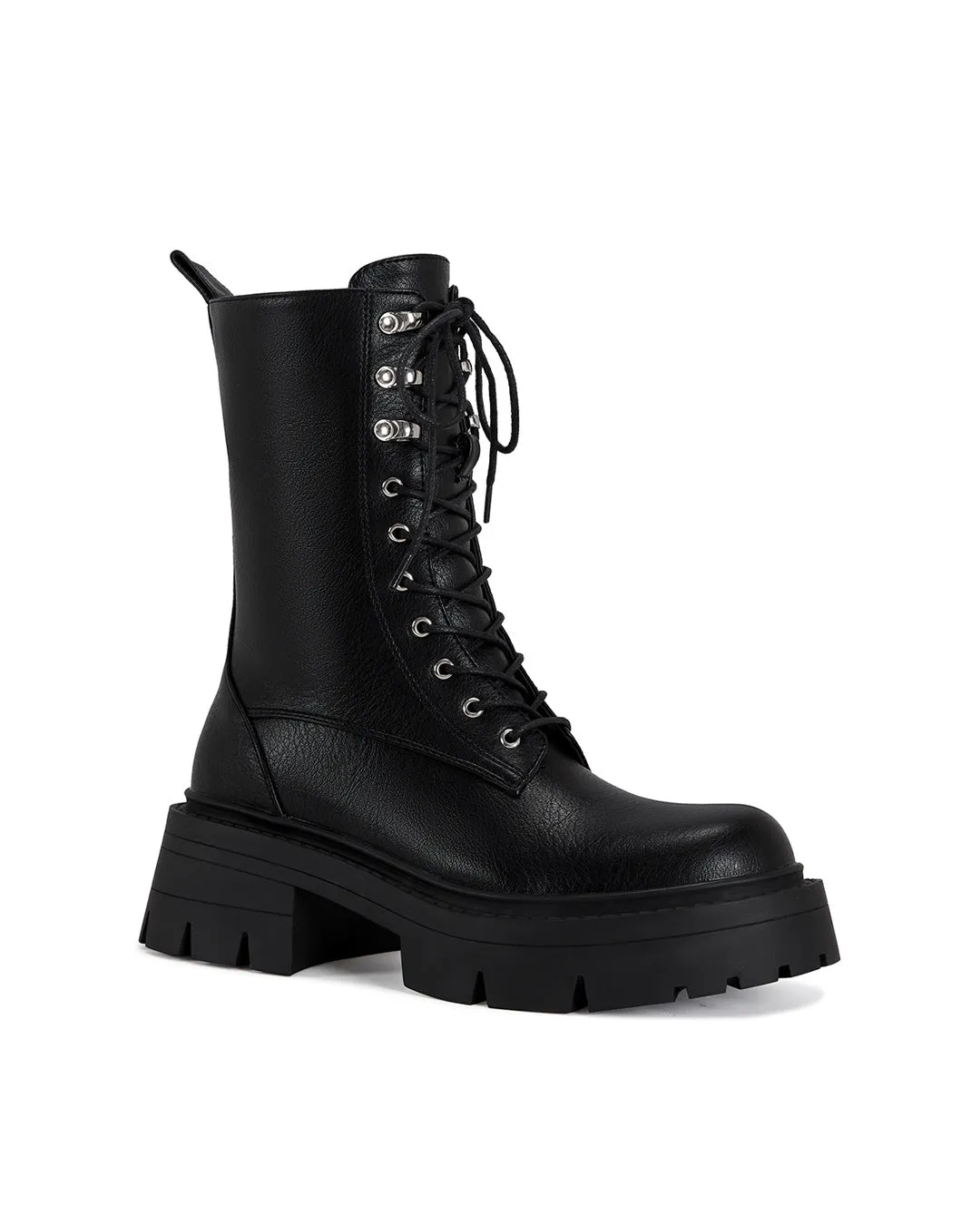 Paloma Lace-up Combat Boot