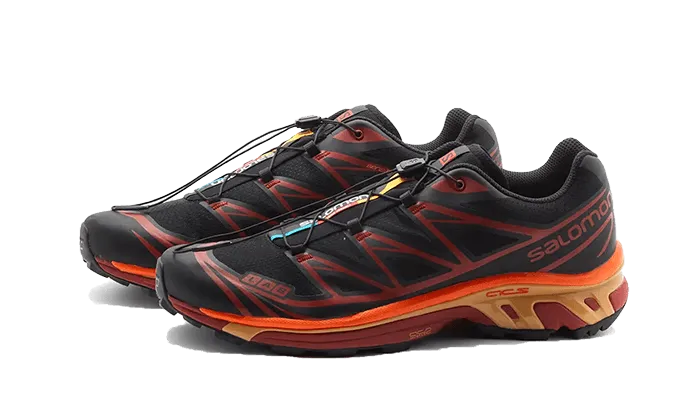 Salomon XT-6 Chocolate Plum Vibrant Orange