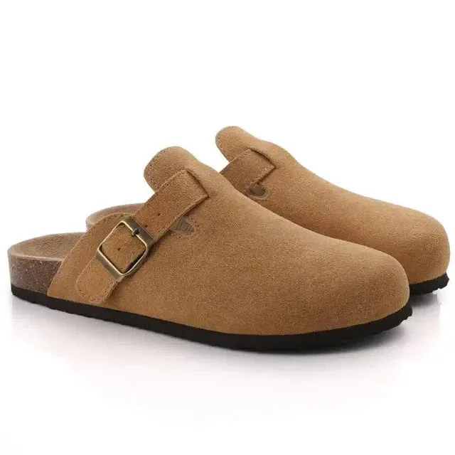 The Men's Room Suede Clogs