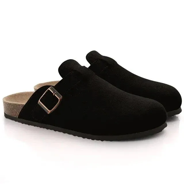 The Men's Room Suede Clogs