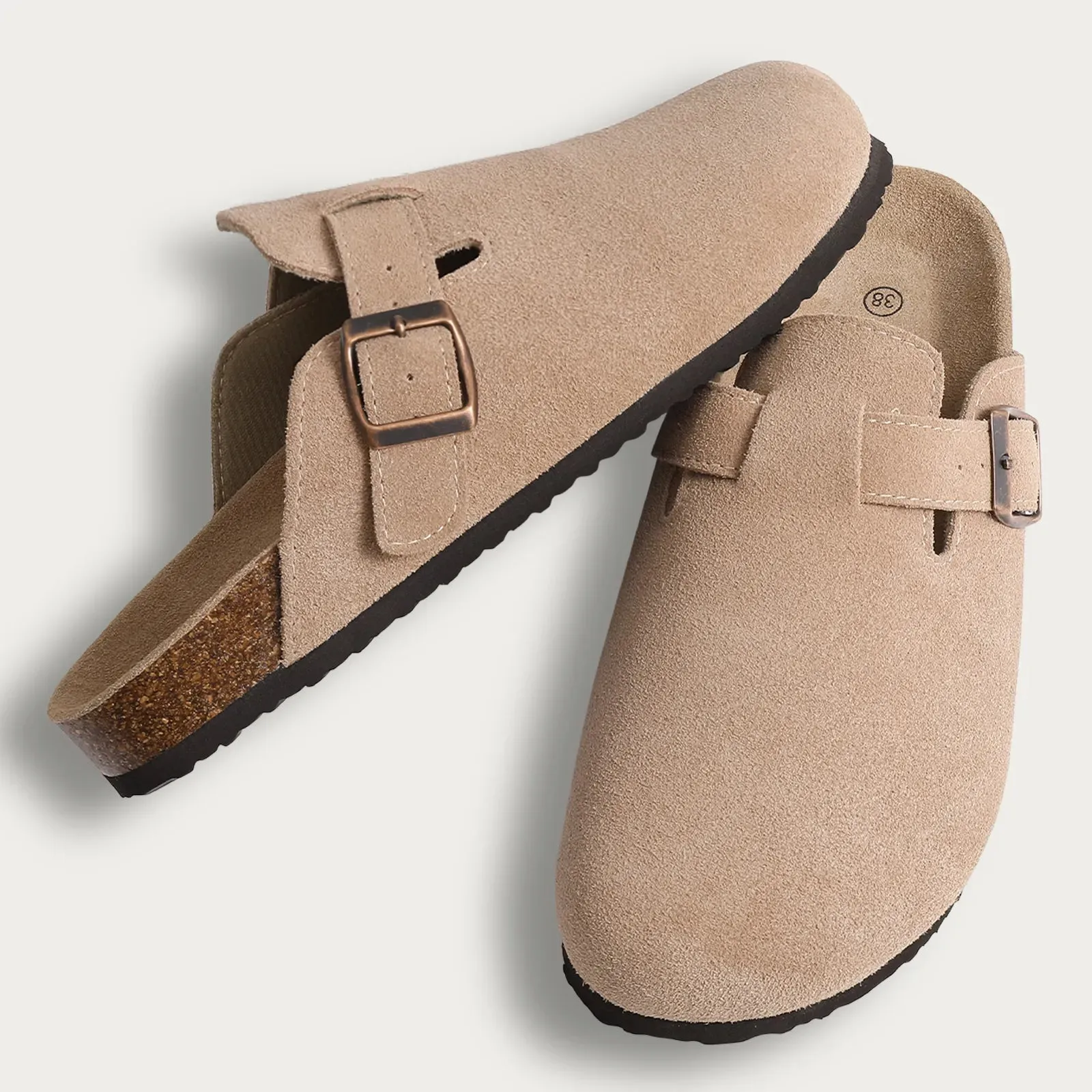 The Men's Room Suede Clogs