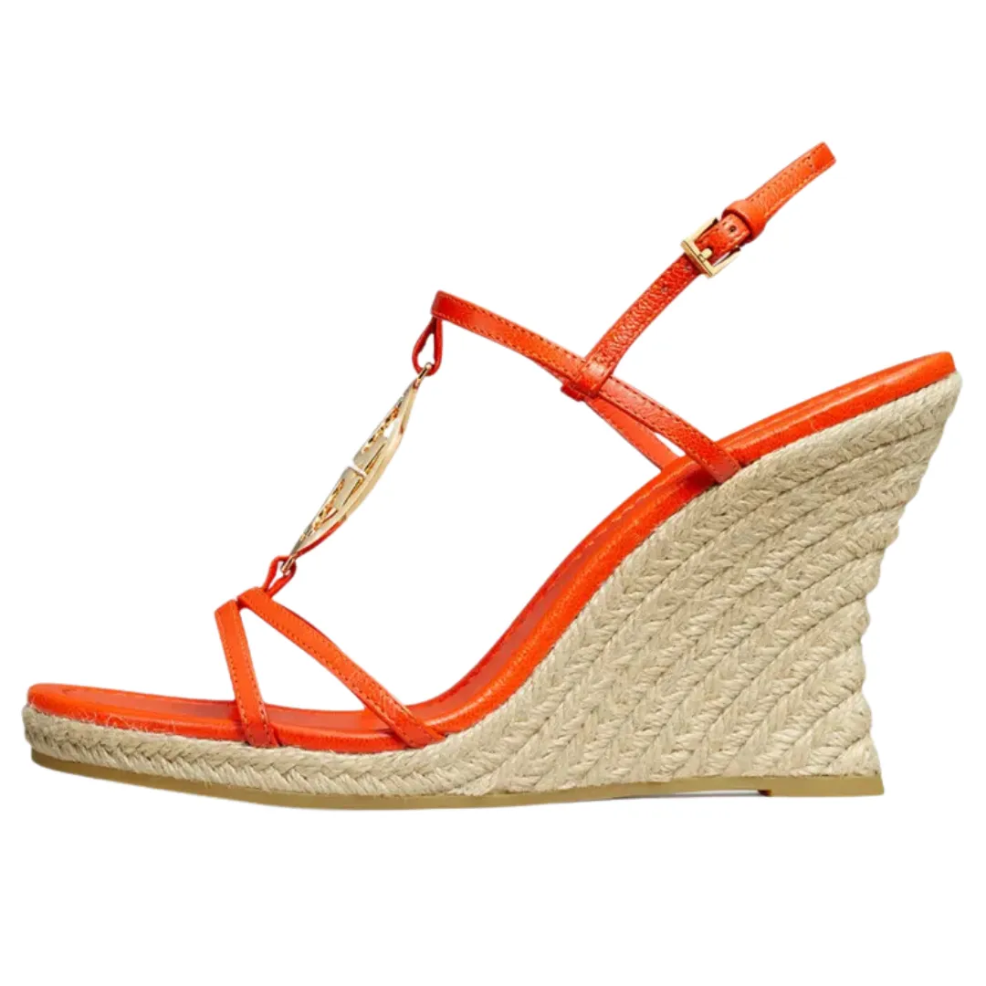 Tory Burch Capri Miller Espadrille Wedge Sandal