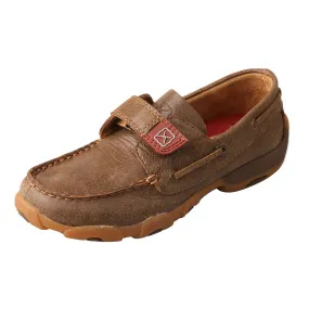 Twisted X Kids' Boat Shoe Driving Moccasins