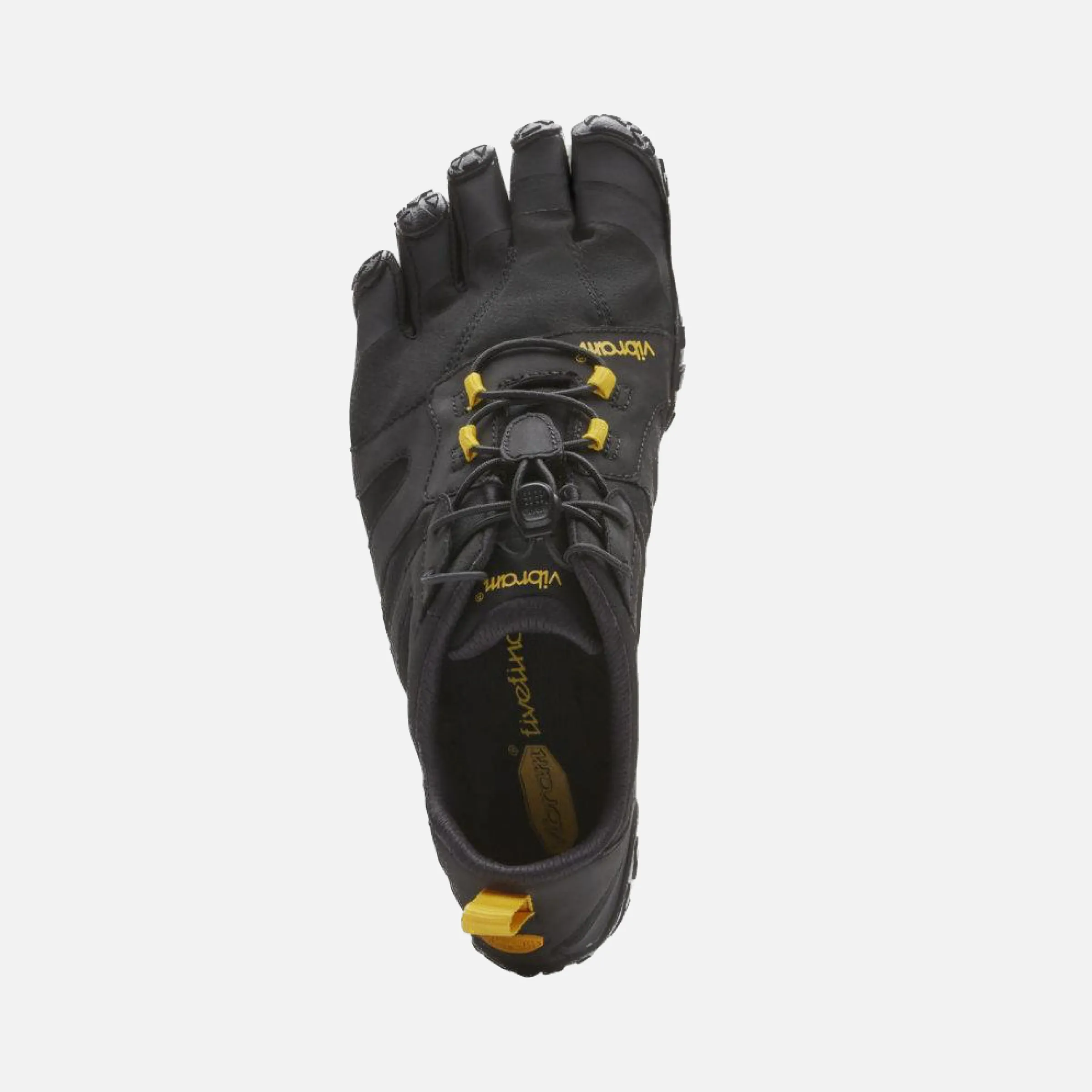 Vibram V-trail 2.0 Women's Trail Running Shoes - Black/Yellow