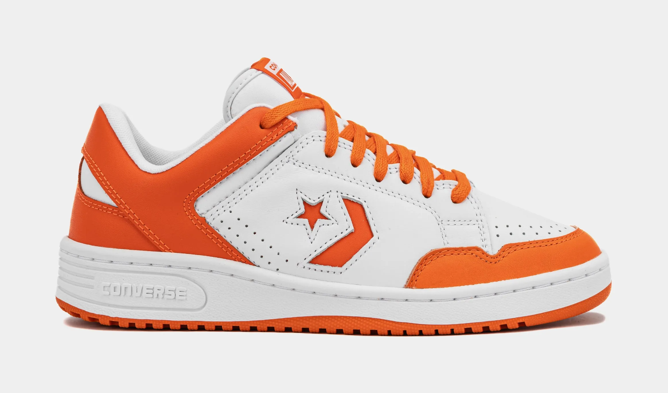 Weapon Low Mens Lifestyle Shoes (White/Orange)