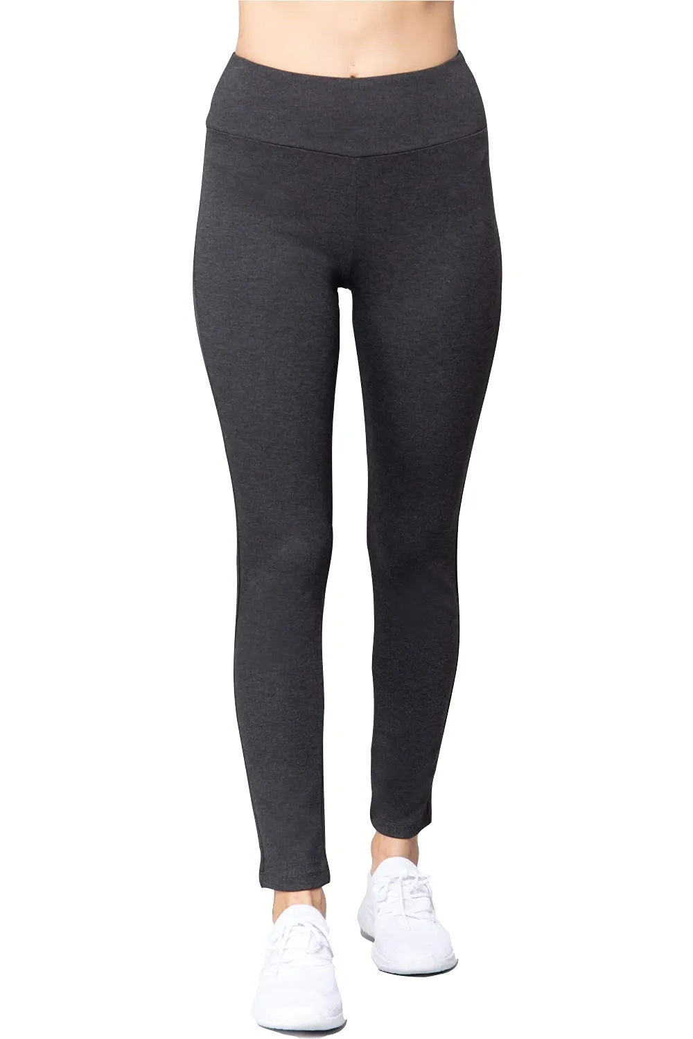 Women's Waist Band Long Ponte Pants